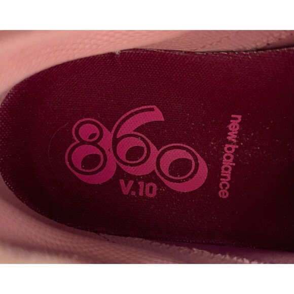 New Balance 860v10 Running Shoes Size 10.5 Mauve Athletic Casual Sneakers - Picture 12 of 14